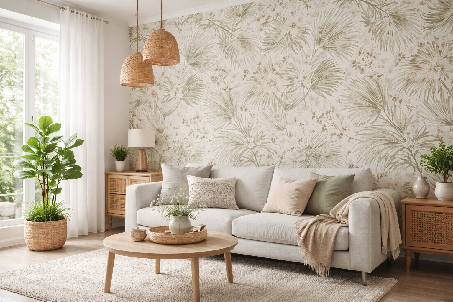 Cambiar una pared nunca fue tan fácil: papel pintado pre-encolado para tu hogar