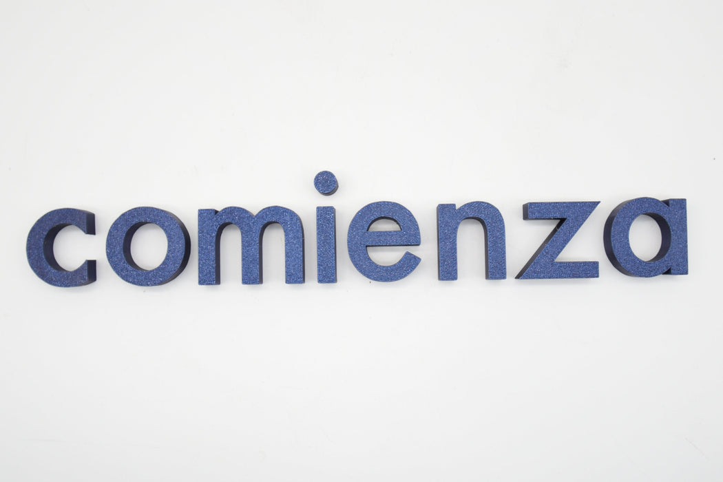 Pack de Letras "Todo comienza con un SUEÑO" en 3D
