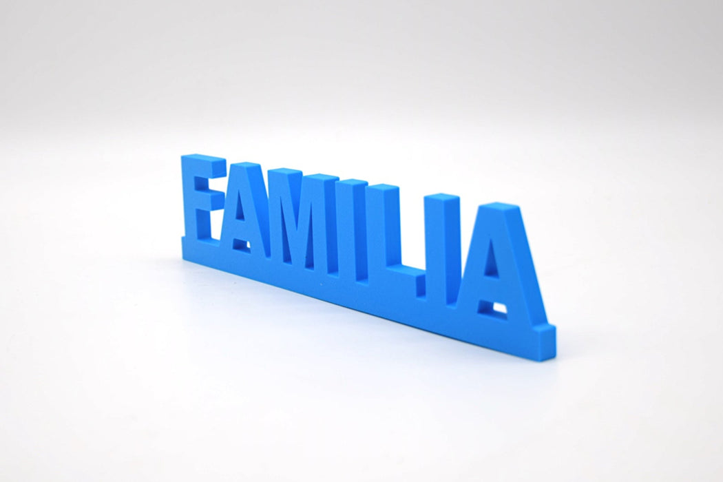 Pack de Letras "FAMILIA" en 3D