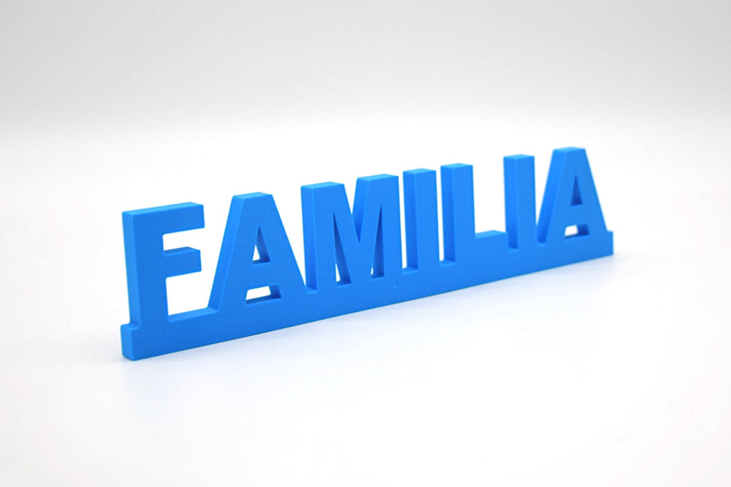 Pack de Letras "FAMILIA" en 3D