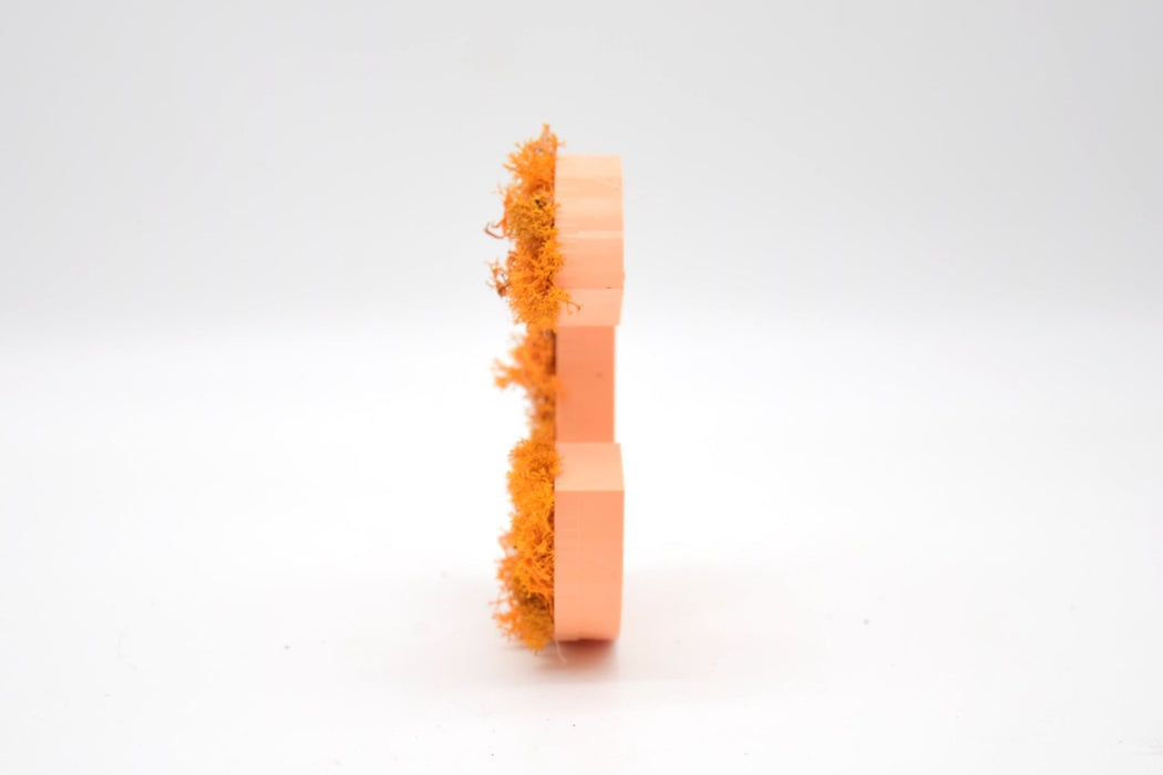 Letra de Musgo (Naranja) en 3D - 15 cm de altura