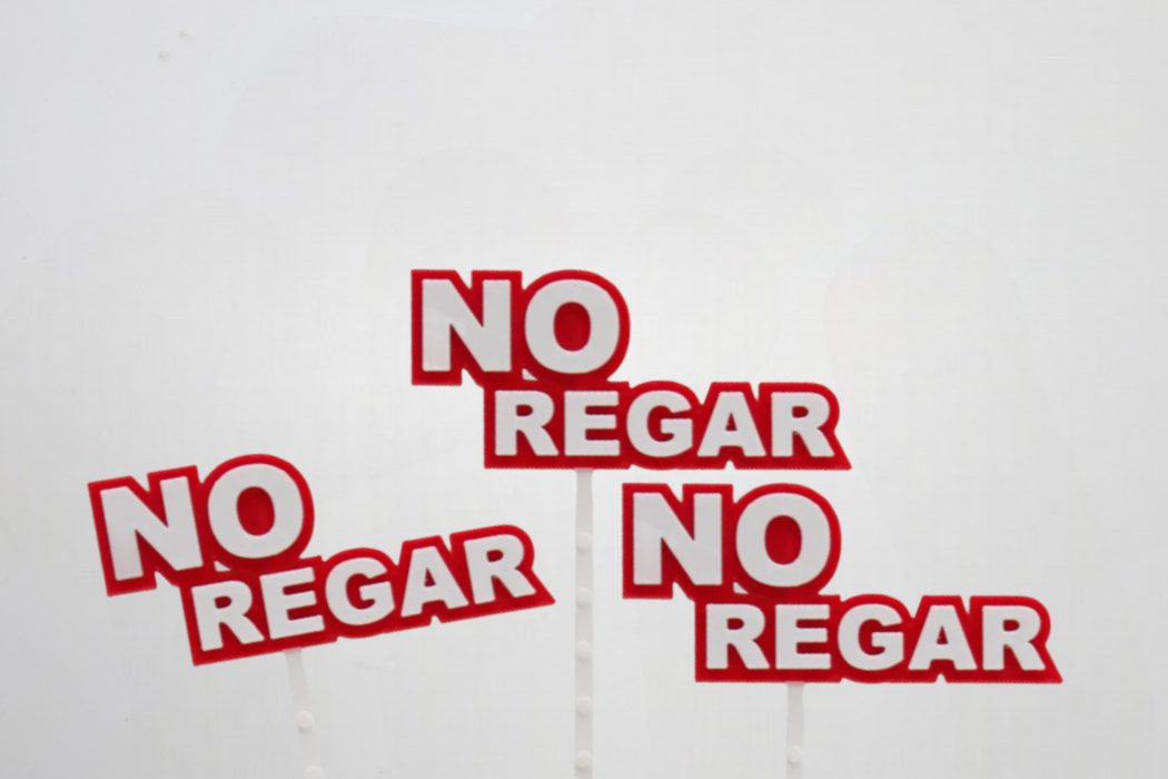 Picks "No Regar" (Pack de 3 unidades)