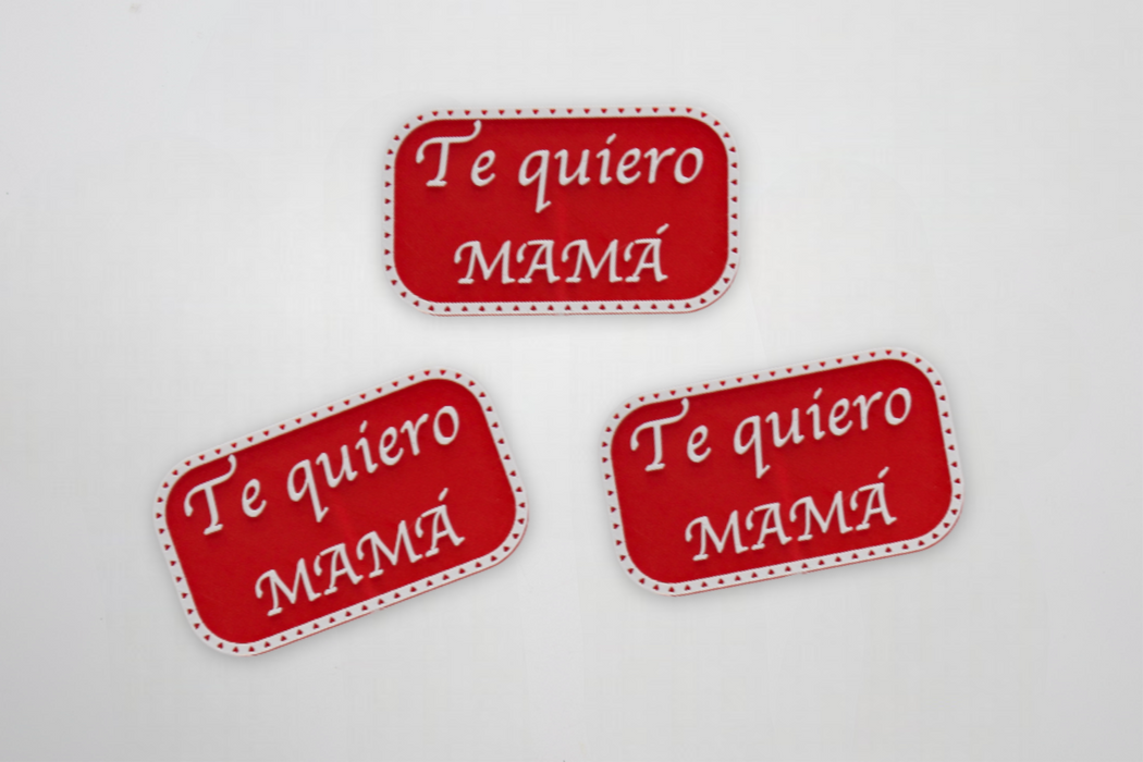 Picks "Te Quiero Mamá" (Pack de 3 unidades)