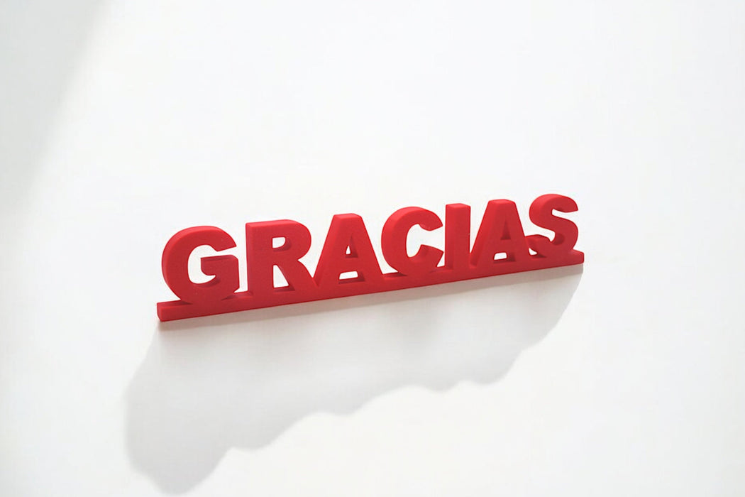 Pack de Letras Unidas "GRACIAS"