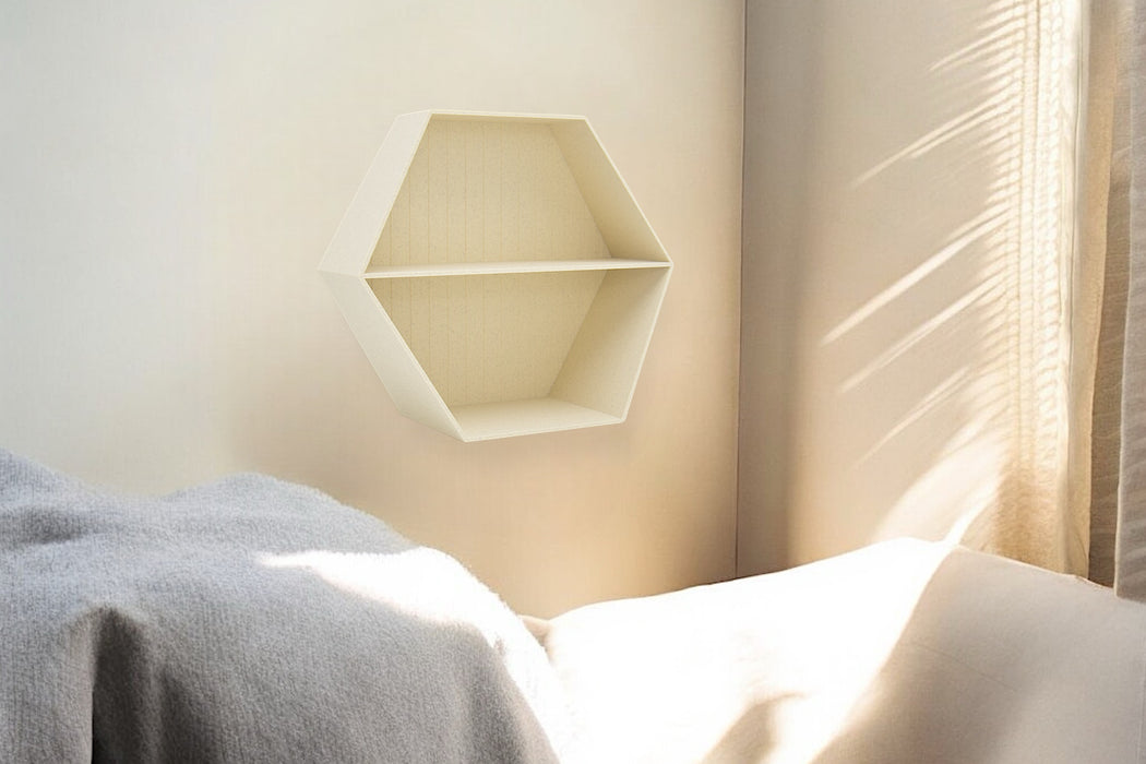 Estante Hexagonal Rayado