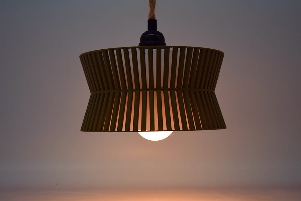 Lámpara Líneas de Madera