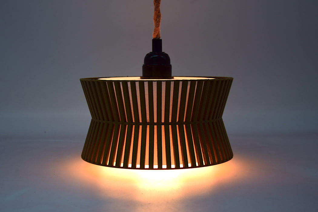 Lámpara Líneas de Madera