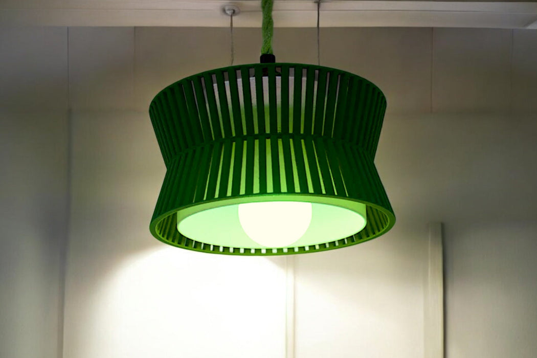 Lámpara Líneas de Madera