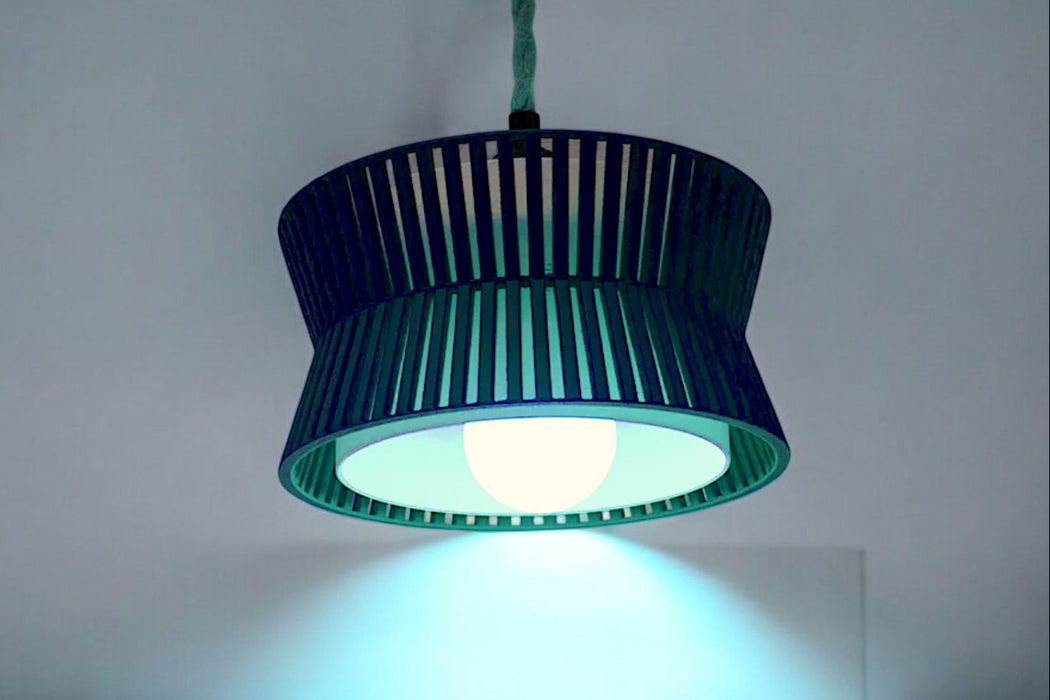 Lámpara Líneas de Madera