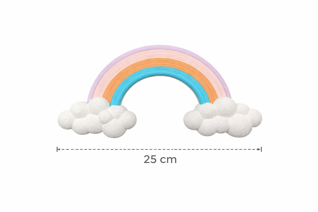 Arcoíris Nube Decorativo – Pared Infantil