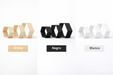 Comparativa de baldas hexagonales decorativas en distintos colores disponibles