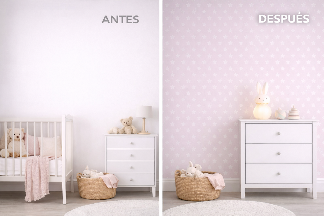 Papel pintado de estrellas suaves