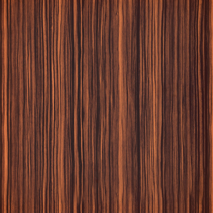 Detalle del diseño del vinilo decorativo efecto madera oscura cálida